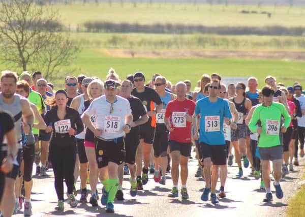 Almost 500 runners completed the Belvoir Half-Marathon EMN-161204-134940002