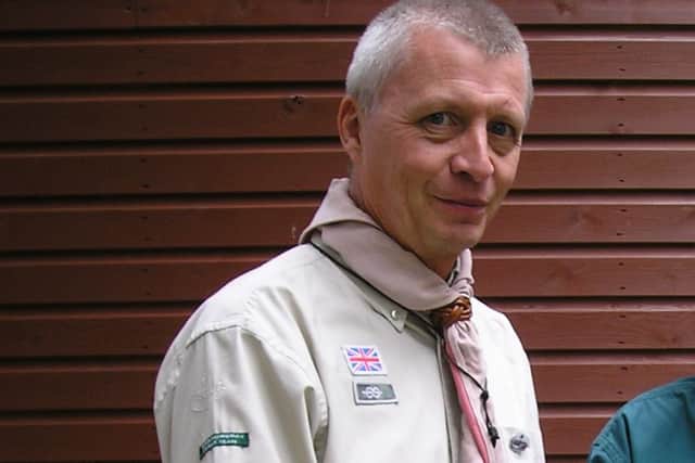 Scouts District Commissioner Ian Cliffe