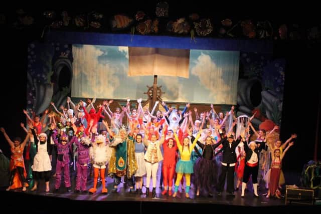 Trevonne's Bright Sparks cast of The Little Mermaid Jr PHOTO: Supplied
