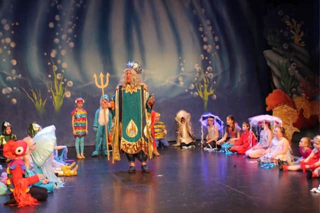 A scene from Trevonne's production of The Little Mermaid Jr PHOTO: Supplied