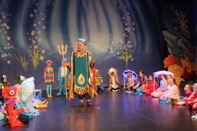 A scene from Trevonne's production of The Little Mermaid Jr  PHOTO: Supplied