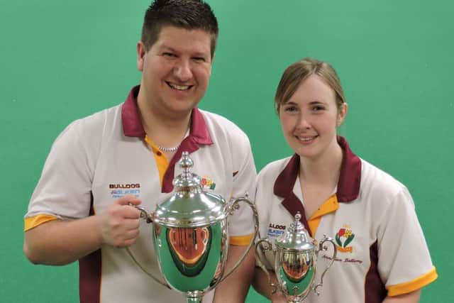 National singles winners Martin Spencer and Annie Dunham EMN-160419-131223002
