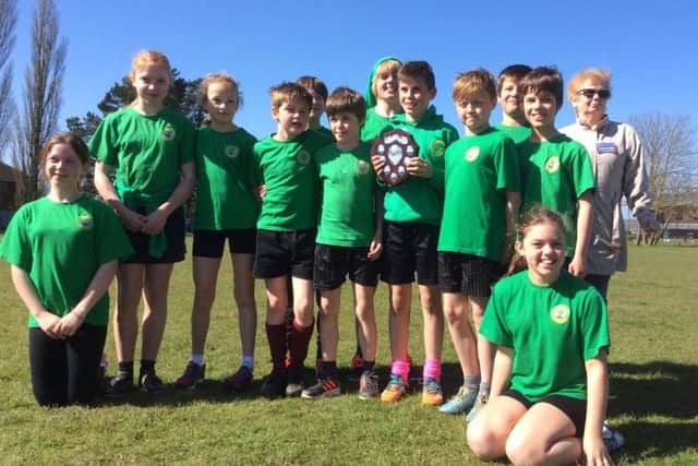 The Frisby School tag rugby team will represent the borough on the county stage EMN-160427-130748002