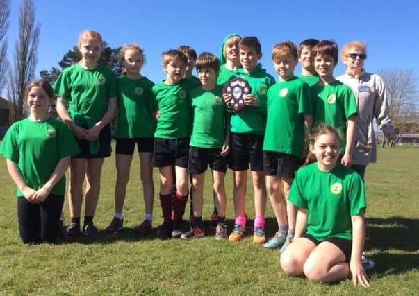 The Frisby School tag rugby team will represent the borough on the county stage EMN-160427-130748002