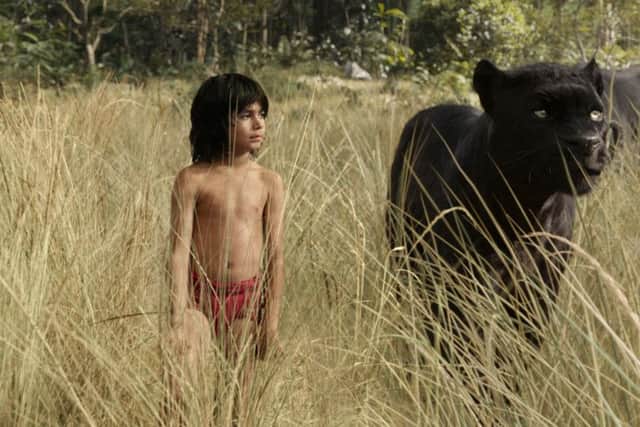 The Jungle Book. Mowgli (Neel Sethi) and Bagheera (voice of Ben Kingsley).
PHOTO: PA Photo/Disney