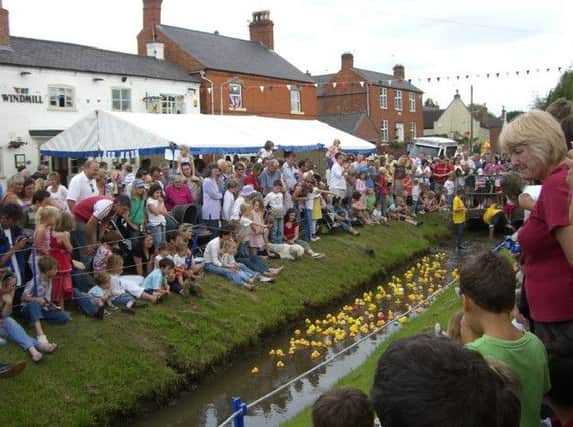The scene of one Wymeswold's previous duck races 
PHOTO: Supplied