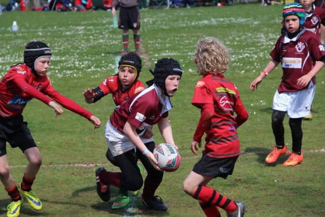 Melton RFC Under 9s in action EMN-160305-123554002