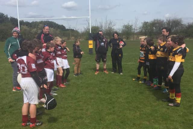 Melton RFC Under 10s come face to face with their Oakham counterparts EMN-160305-154208002
