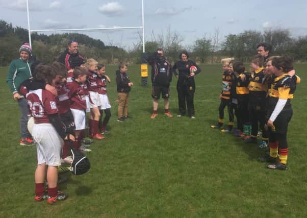 Melton RFC Under 10s come face to face with their Oakham counterparts EMN-160305-154208002