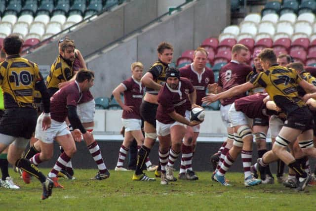 Skipper Marcus Badham gets his team on the front foot as Melton made a flying start against Hinckley EMN-160405-114626002