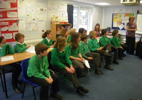 Frisby key stage two students discuss self-generated 'new laws' during politics debate
PHOTO: Supplied
