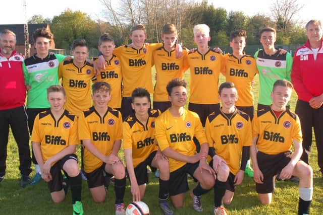 Beaten finalists Barrow Town EMN-160605-172238002
