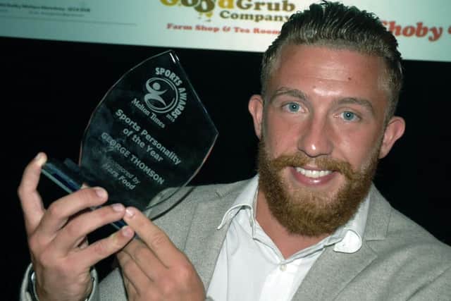 Sports Personality of the Year 2015 George Thomson EMN-160605-092904002