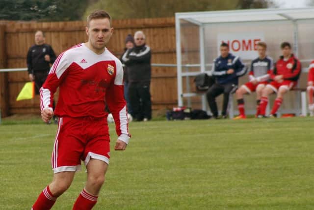 Ash Palfreyman of Melton Mowbray FC