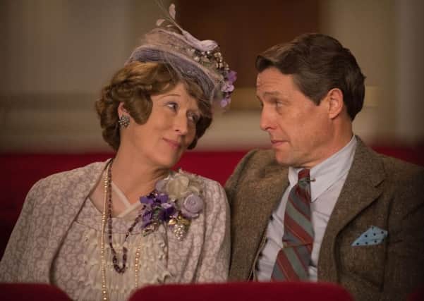 Florence Foster Jenkins. Pictured: Hugh Grant and Meryl Streep

PHOTO: PA Photo/Pathe/Nick Wall