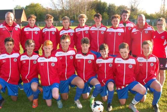 Mowbray Rangers Under 15s won the Melton Charity Cup last Wednesday EMN-160605-172226002