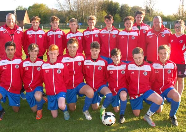 Mowbray Rangers Under 15s won the Melton Charity Cup last Wednesday EMN-160605-172226002