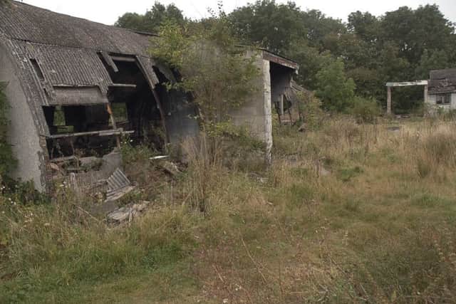 This photo of derelict buildings at the Sandy Lane site was taken in 2012 PHOTO: Tim Williams EMN-160517-184001001