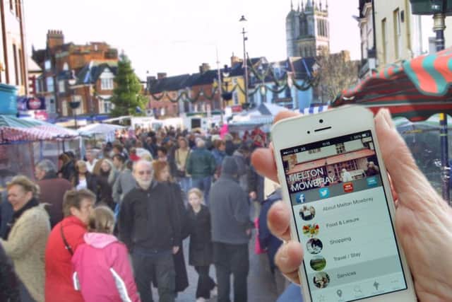 The Melton Town Guide App which was launched last year, providing a wealth of information at visitors' fingertips, is just one of the initiatives which has been supported by the Melton BID EMN-160518-135726001