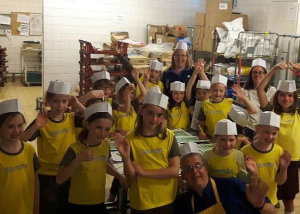 The 11th Melton Mowbray Brownies visited Tesco 
PHOTO: Supplied