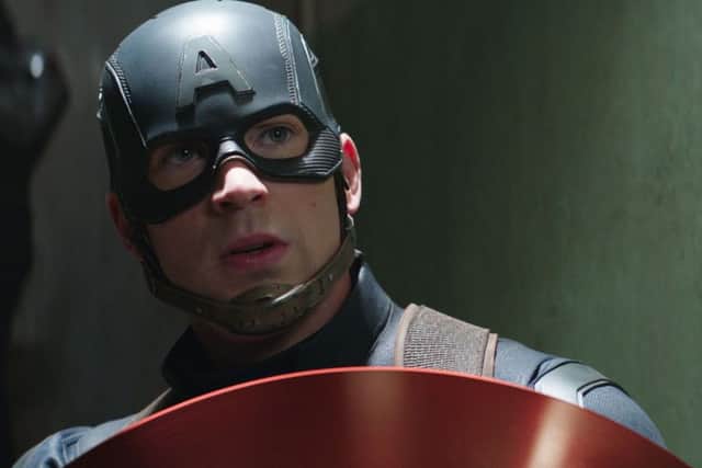 Captain America: Civil War. Pictured: Captain America/Steve Rogers (Chris Evans)
PHOTO: PA Photo/Marvel 2016