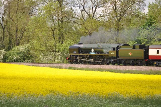 This cracking photo of the steam train Lord Dowding making its way through Frisby on the Wreake on Sunday was taken by Jonathan McGrady/JM News EMN-160523-152036001