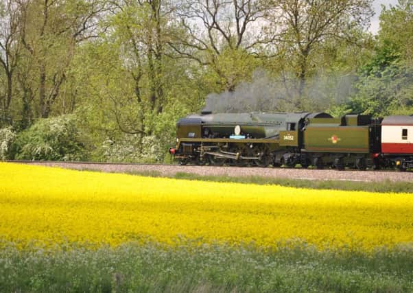This cracking photo of the steam train Lord Dowding making its way through Frisby on the Wreake on Sunday was taken by Jonathan McGrady/JM News EMN-160523-152036001
