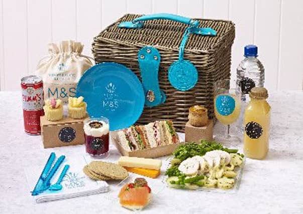 The M&S Patron's Lunch hamper EMN-160519-161151001