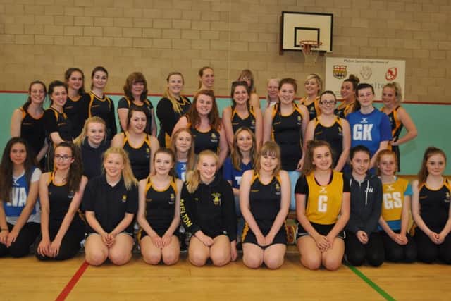 The 12-hour netball marathon raised a total of £1,087 for the Teenage Cancer Trust EMN-160525-103925001
