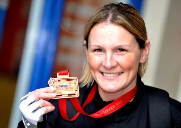 Claire Lomas completed the 2012 London Marathon in her robotic ReWalk suit, taking her 17 days, and she now she's preparing to take part in the Vitality 10,000 (10k) in London on Monday EMN-160527-160814001