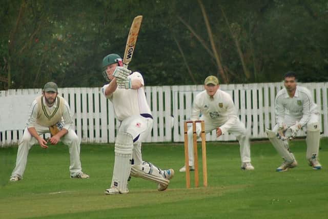 Myles Hickman hit an unbeaten century for Thorpe against Uppingham EMN-160531-103448002
