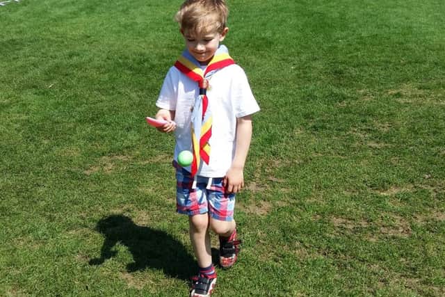 Ball and spoon race PHOTO: Supplied