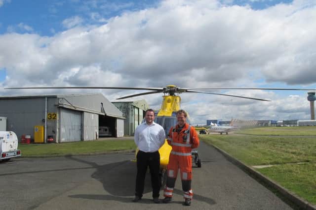 Ross Cunningham was one of the air ambulance's first patients PHOTO: Supplied