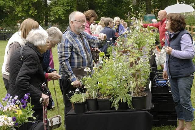 Visitors to the Annual Specialist Plant Fair bought plenty of flowers PHOTO: Supplied