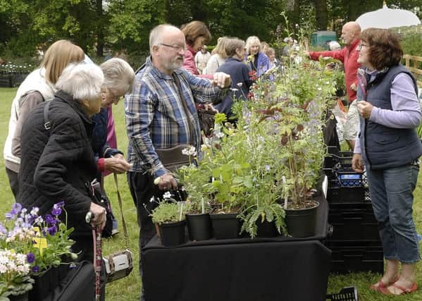 Visitors to the Annual Specialist Plant Fair bought plenty of flowers PHOTO: Supplied