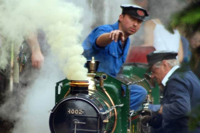 Steams up for miniture railway enthusiasts PHOTO: Tim Williams