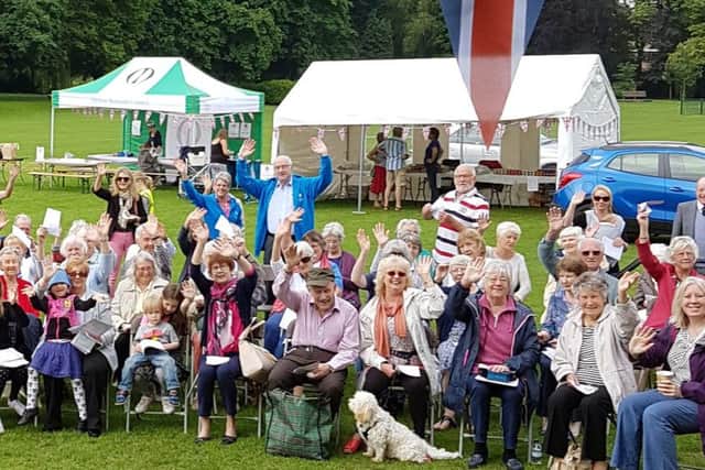 A large congregation gathered for the morning Thanksgiving Service to mark the Queen's 90th birthday EMN-160613-094902001