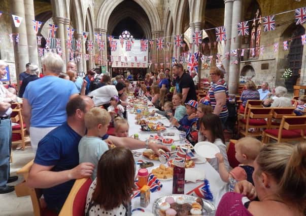 St Mary's Church's indoor street party in full swing  PHOTO: Supplied