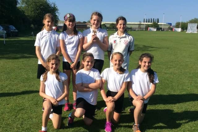 Girls' kwik cricket champions Brownlow A EMN-160614-173842002