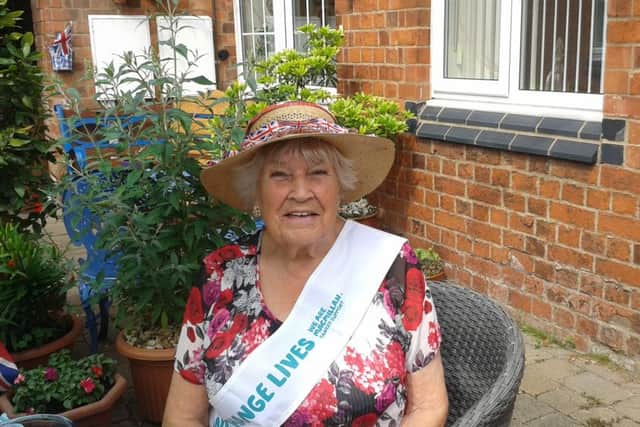 Ada Woodward who attended the Macmillan fundraising afternoon PHOTO: Supplied