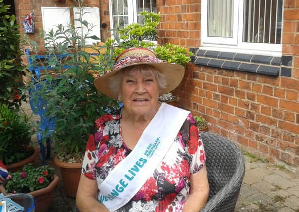 Ada Woodward who attended the Macmillan fundraising afternoon PHOTO: Supplied