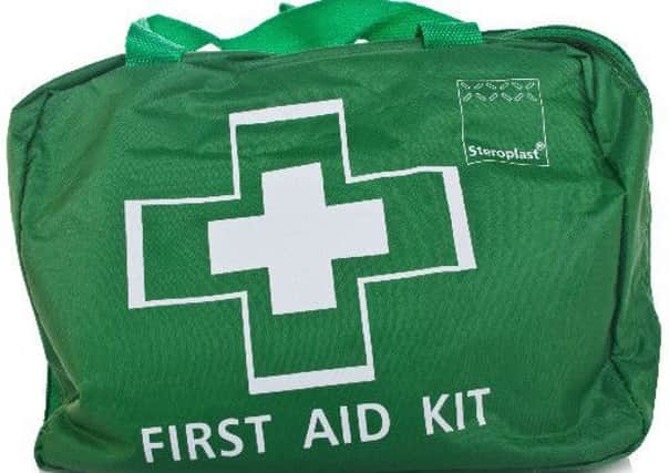 First aid training for beginners