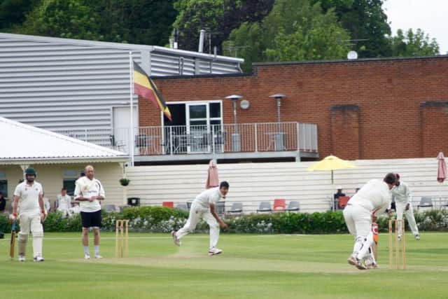 Action from Barkby United Second XI's draw at Market Harborough EMN-160615-165658002