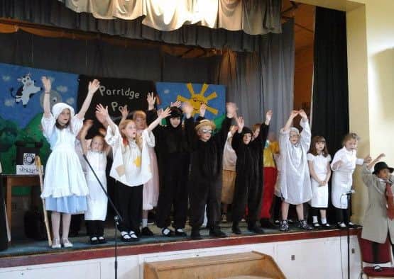 The cast of Hose Primary School's production of Porridge
PHOTO: Supplied
