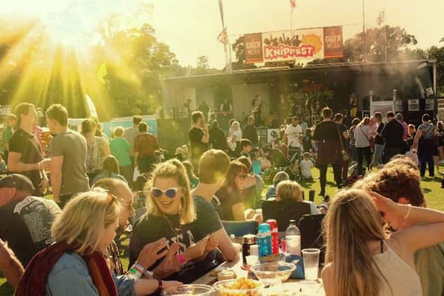 A perfect evening for enjoying a picnic and live bands
PHOTO: Tim Williams