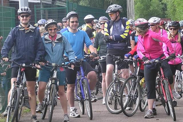 Riders just before the start of last year's Pork Pie Pedal
PHOTO: Supplied