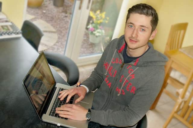 Bowel cancer sufferer Sam Mayfield (23), of Melton, says he's been overwhelmed by the response to his daily Facebook blog EMN-160624-103042001