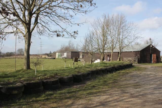 A view of the current main buildings at the Holwell Pastures scout camp site as seen from the car park EMN-160624-181358001