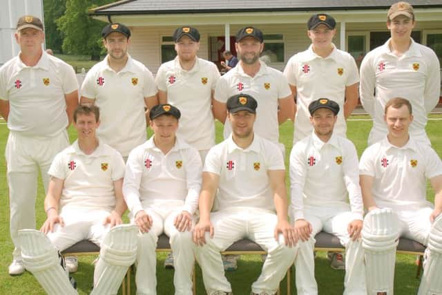 Barkby United, from left, back - Eamonn Bourke, Rob Townsend, Aiden Morris, Tom Flowers, Matthew Harby, Max Carmichael; front - Matthew Boyce, Martin Troop, Stephen Flowers, Jamie Drake, Ian Kirk. EMN-160628-102447002