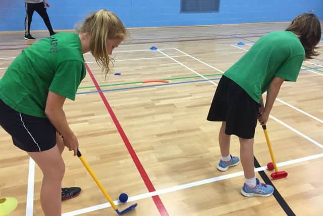 Action from the schools' tri-golf championships EMN-160628-145811002